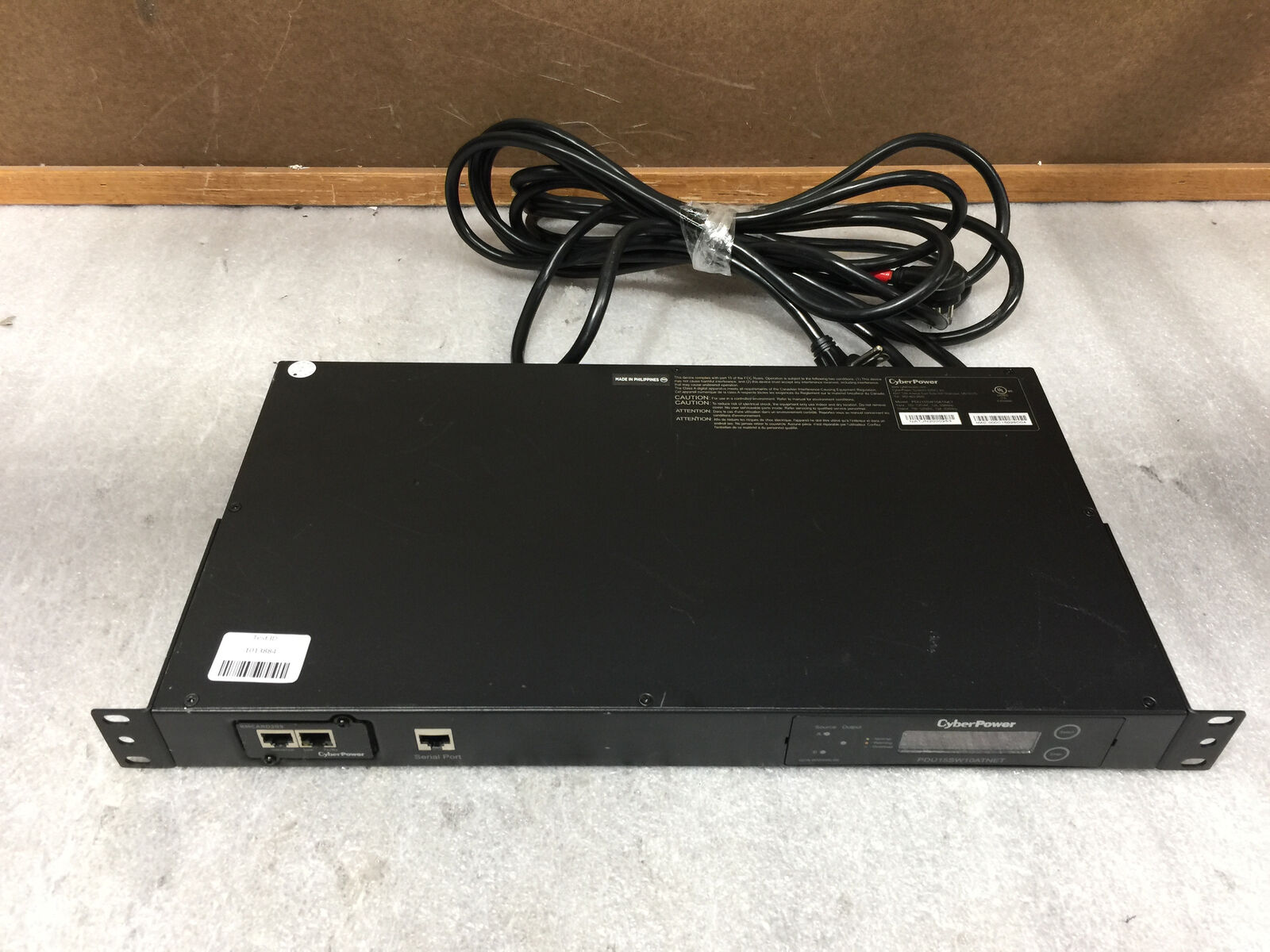 CyberPower PDU15SW10ATNET 10 Outlet Power Distribution Unit 12A 100-120VAC