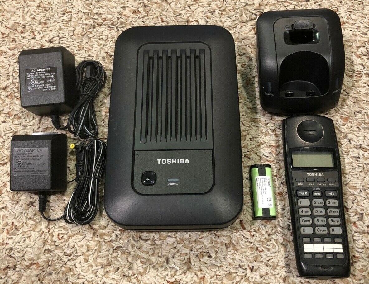 Toshiba DKT2404 DECT Digital Cordless Wireless Telephone Complete - “A” Stock
