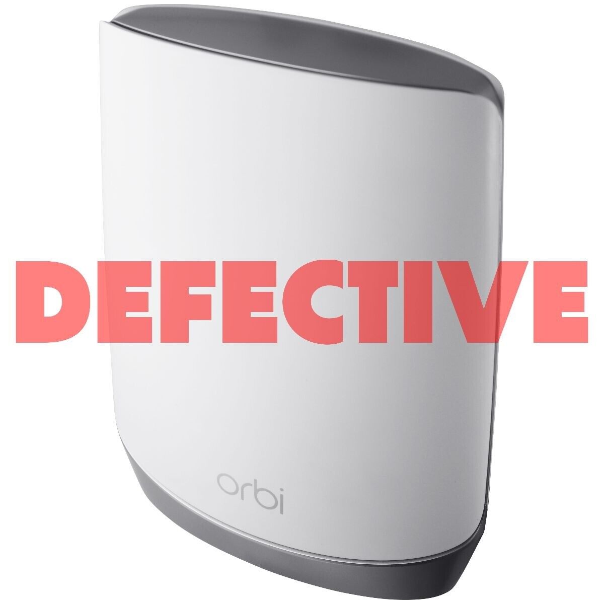 DEFECTIVE NETGEAR Orbi Whole Home Tri-band Mesh WiFi 6 Add-on Satellite (RBS750)