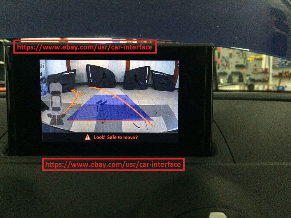 2013-2018 Audi A3 8v MIB & MMI Reverse Camera system Integration Interface kits