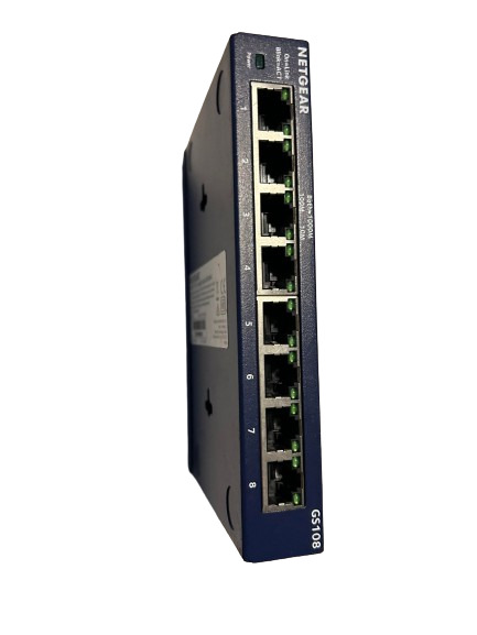 Netgear 8-Port Gigabit Switch GS108v4 (NO POWER CABLE)