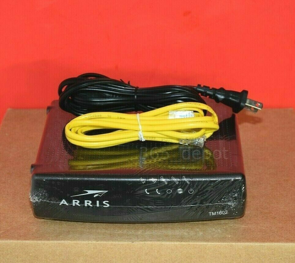 Arris TM1602A Docsis 3.0 Telephony Cable Modem for Optimum Cablevision OTHER