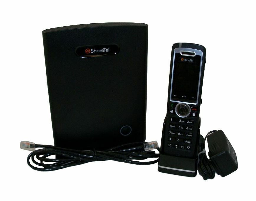 ShoreTel IP 930D Wireless IP Phone Starter Kit 620-1254 10384 with Repeater
