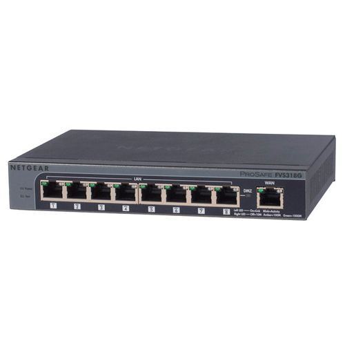 Netgear FVS318G 1000 Mbps 8-Port Gigabit Wireless Router (FVS318G-100NAS)