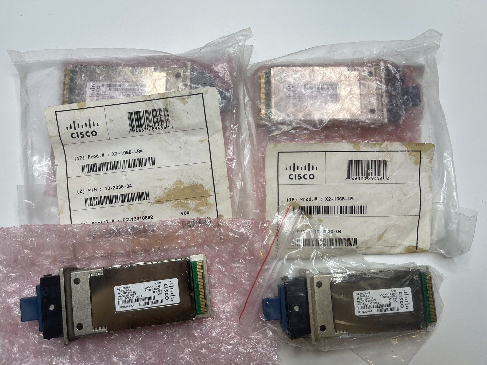 Cisco X2-10GB-LR NEW GENUINE SEALED & NWOT Mixed Lot