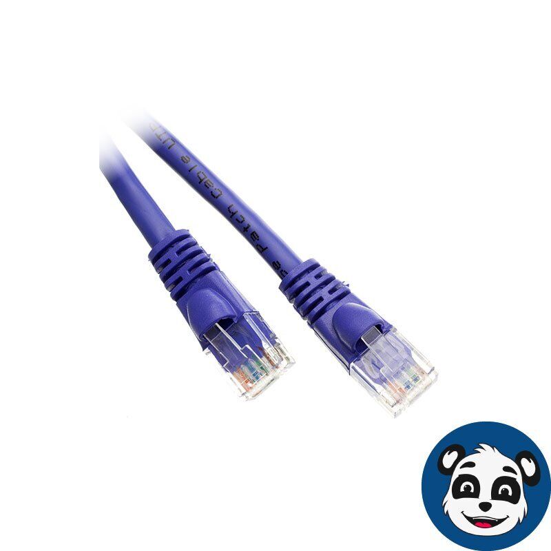4 Pack - CableSys, 5ft Cat-6 Network Patch Cord Cable, Purple , New