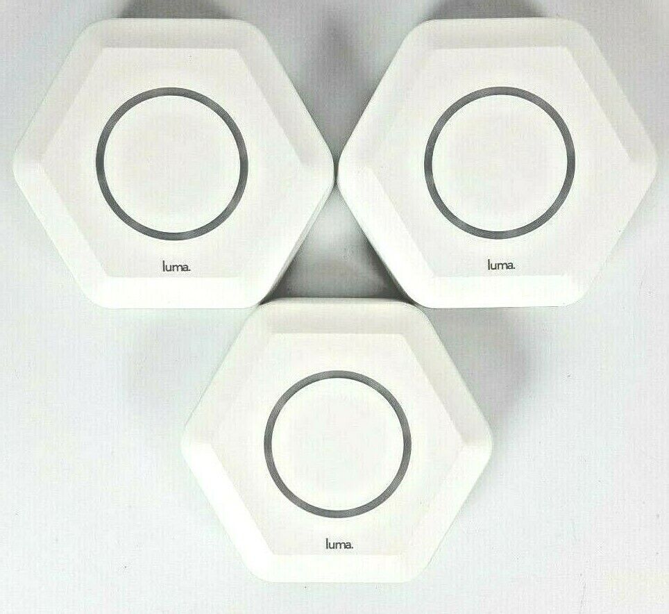 Luma Whole Home WiFi 3 Pack Replaces WiFi Extenders and Routers Virus Blocking