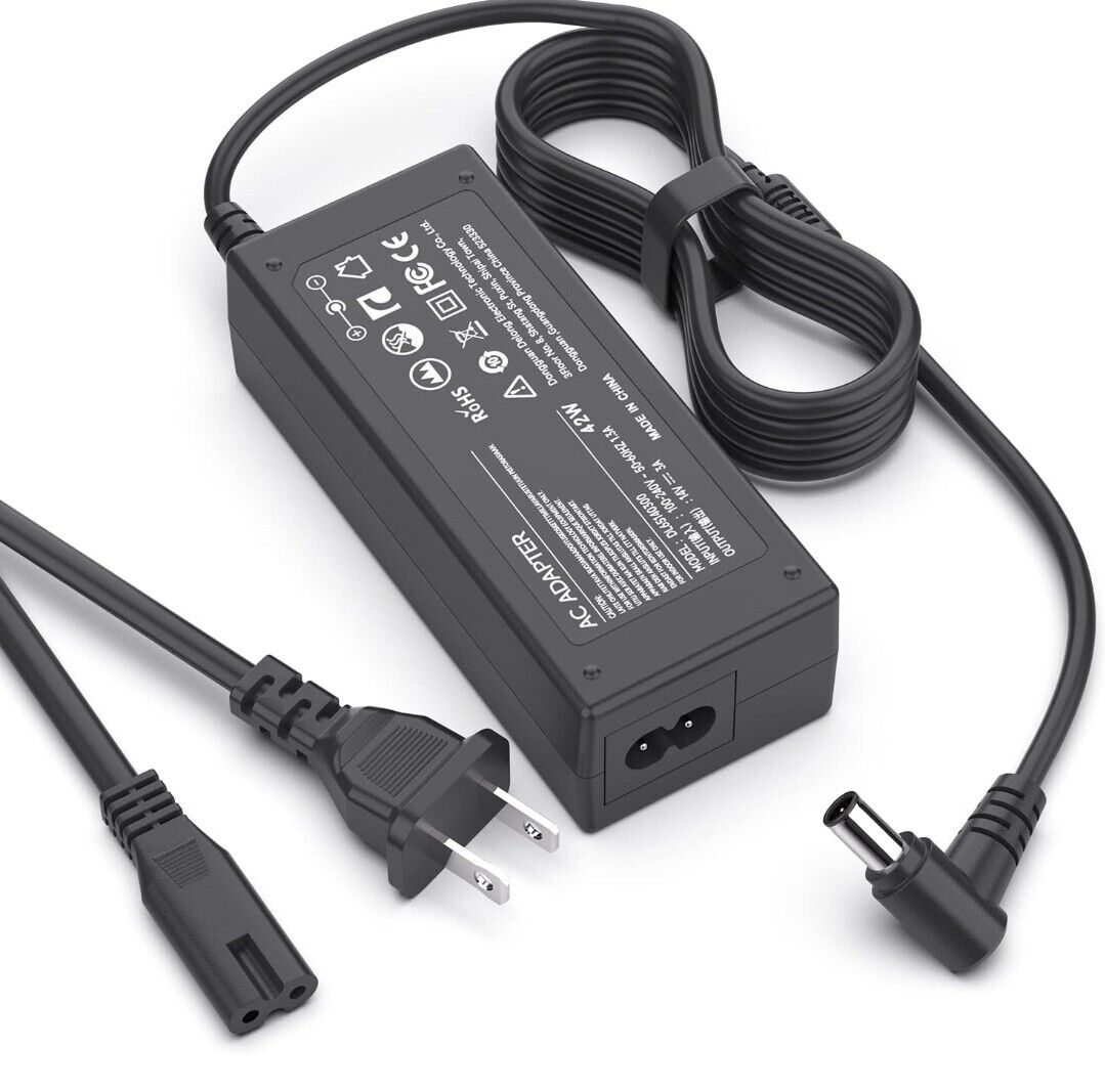 14V AC DC Adapter for Samsung S22B310B LED Monitor Charger Power Supply Cord PSU