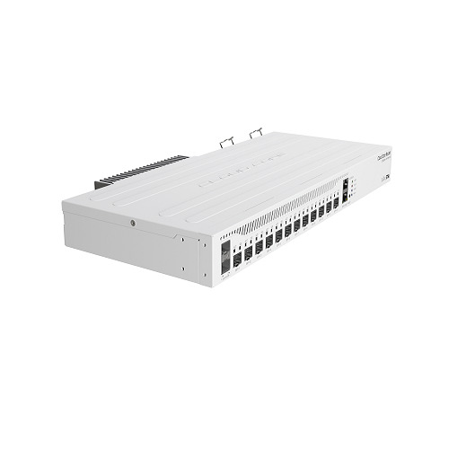 MikroTik CCR2004-1G-12S+2XS Router w/ 12x 10G SFP+ 2x 25G SFP28 2x Gigabit Ports