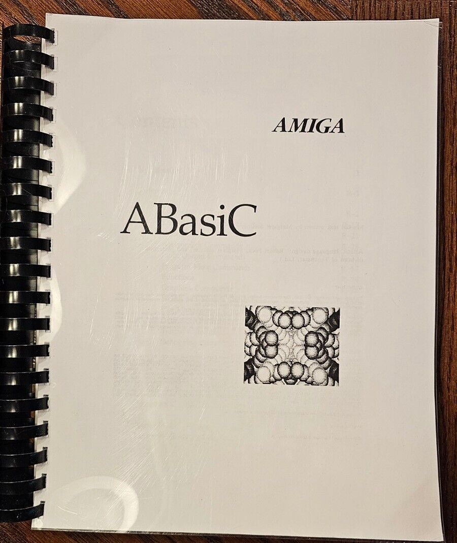 Vintage Amiga ABasiC Reference Manual