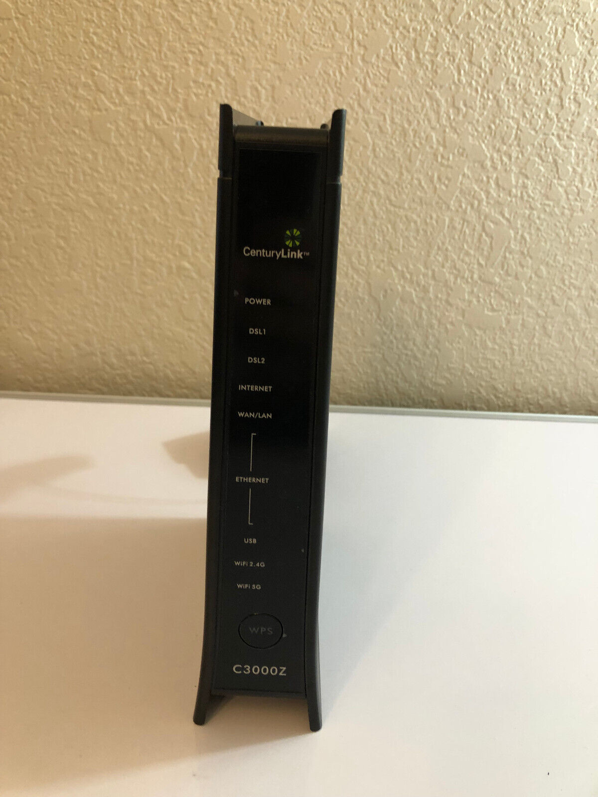 Century Link Zyxel C3000Z Modem Router Bundled with Power Adapter TESTED