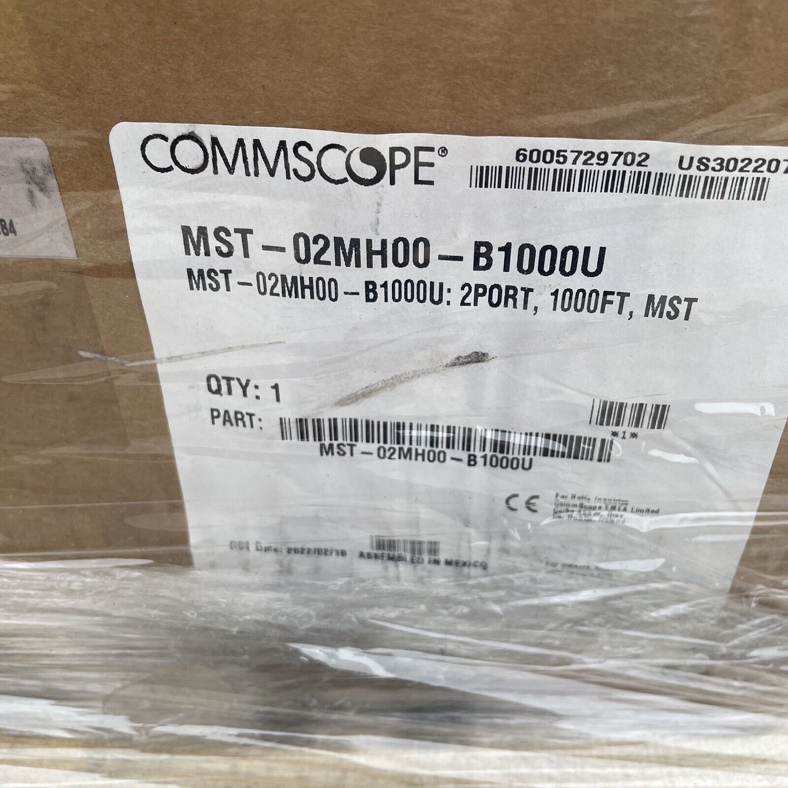 NEW Commscope MST-02MH00-B1000U Fiber Optic Multiport Service Terminal