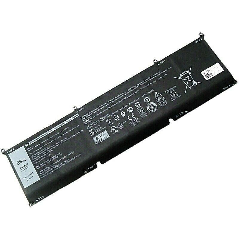 NEW OEM 86Wh 69KF2 Battery Dell XPS 15 9500 Precision 5550 M59JH M15 M17