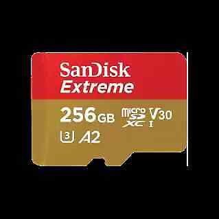 SanDisk 256GB Extreme microSDXC UHS-I Memory Card - SDSQXAV-256G-AN6MA