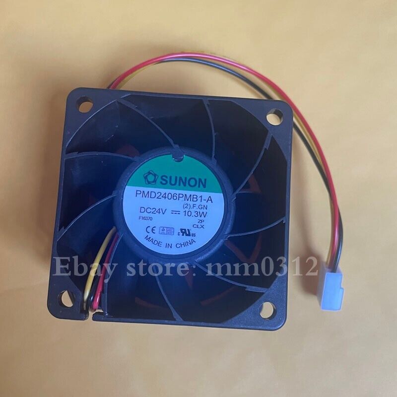 SUNON PMD2406PMB1-A(2).F.GN 24V 6038 10.3w 3-wire cooling fan