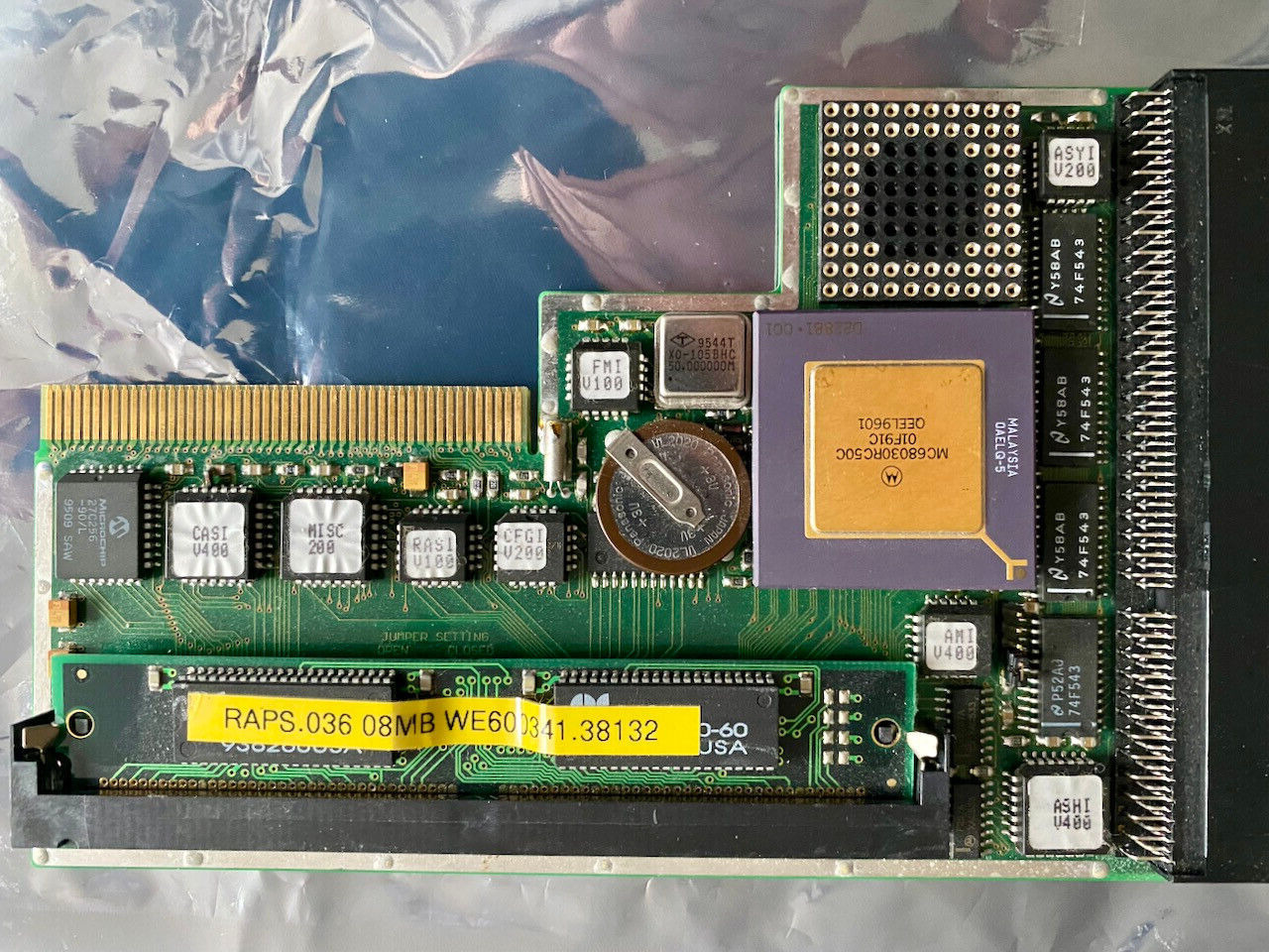 Turbokarte From Phase 5 / Blizzard 1230 IV CPU 50MHZ+ 8MB RAM for Amiga 1200