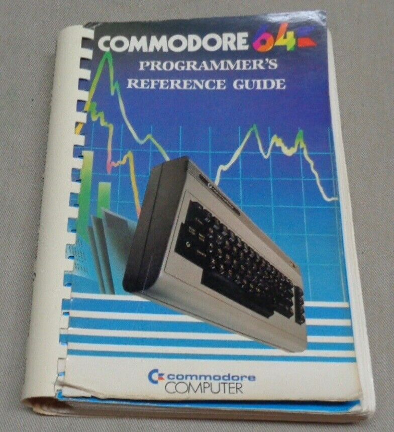 Vintage Commodore 64 Programmers Reference Book