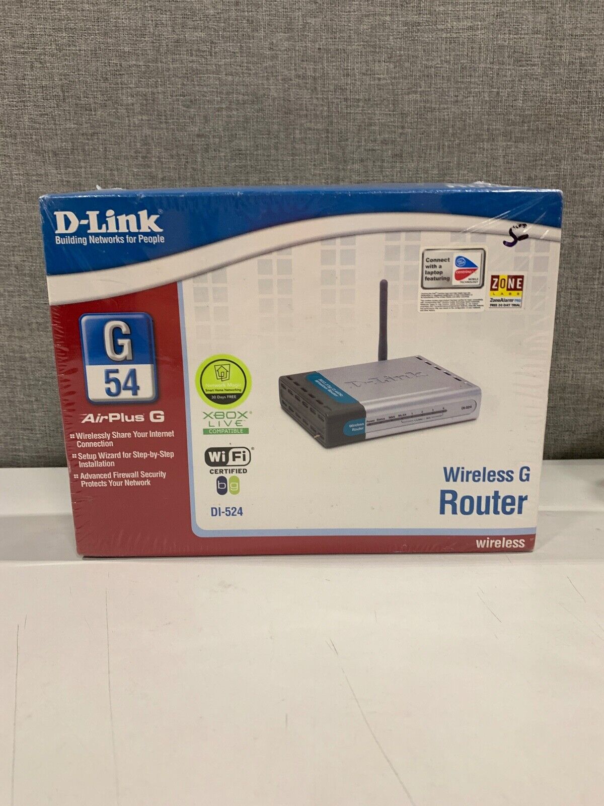 NEW D-Link DI-524 Wireless 54 Mbps High Speed Router 802.11g AirPlus G