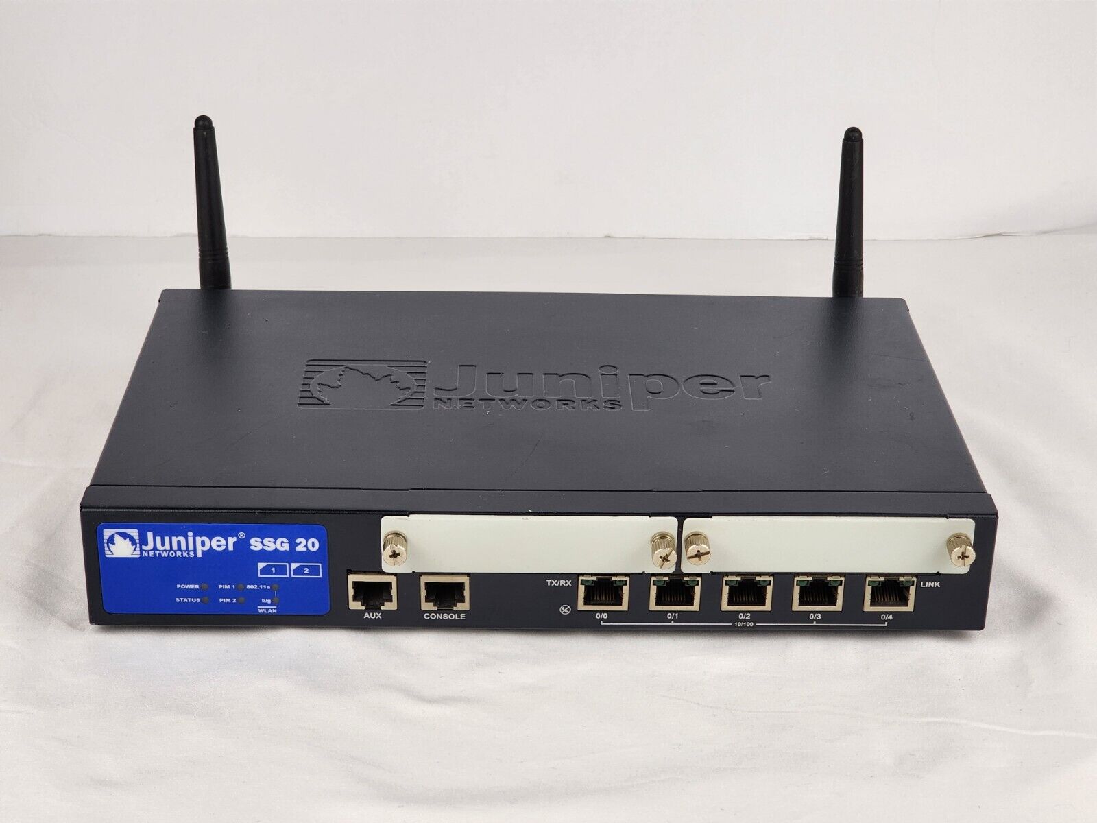 Juniper 5-Port 10/100 LAN Firewall VPN Secure Services Gateway SSG-20-SH 12V VV