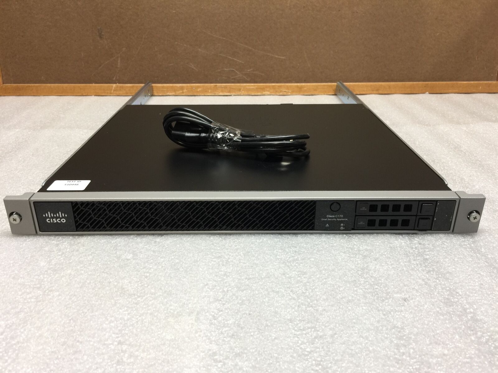 Cisco IronPort C170 MRSA Email Security Appliance w/ Mount & Power Cord - No HDD
