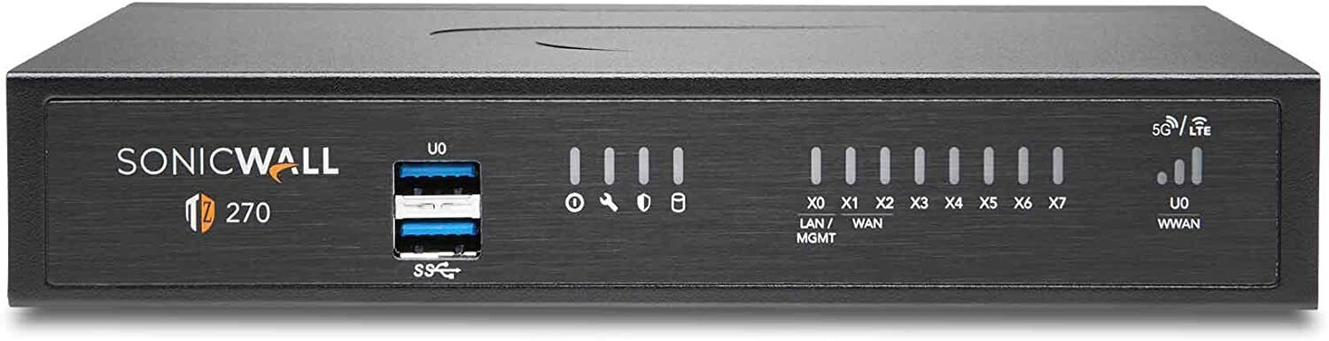 SONICWALL TZ270 Base Security Appliance (02-SSC-2821) - Open Box