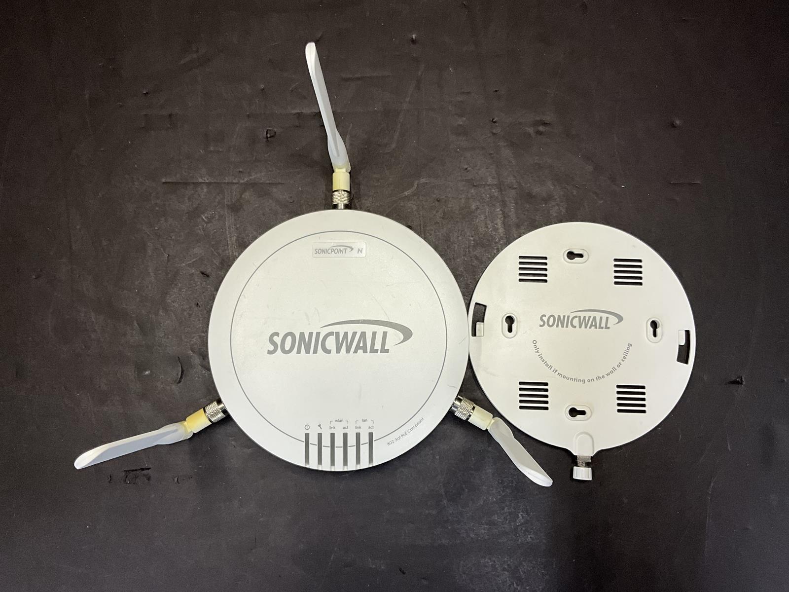 SonicWALL APL21-069 Dual Band SonicPoint N Wireless Access Point w/ Mount Plate