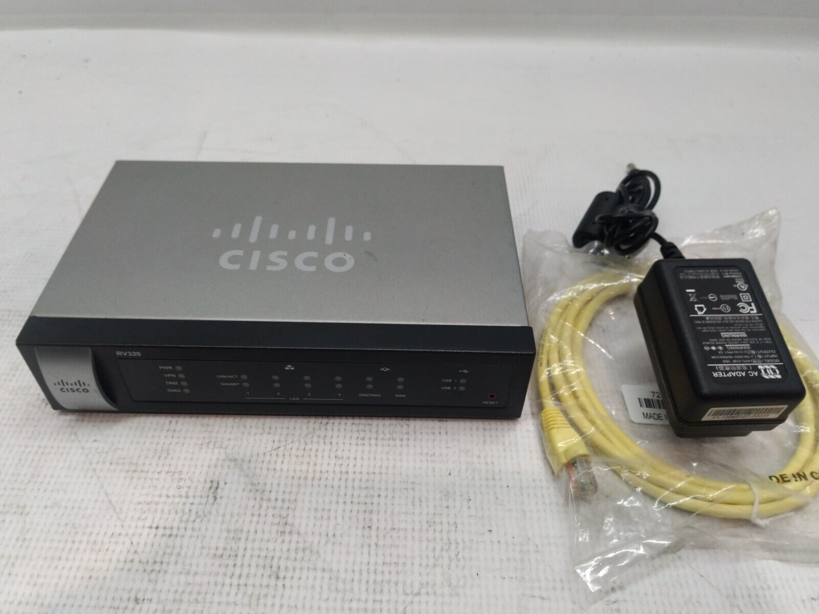 Cisco RV320 Dual Gigabit WAN VPN Router with AC