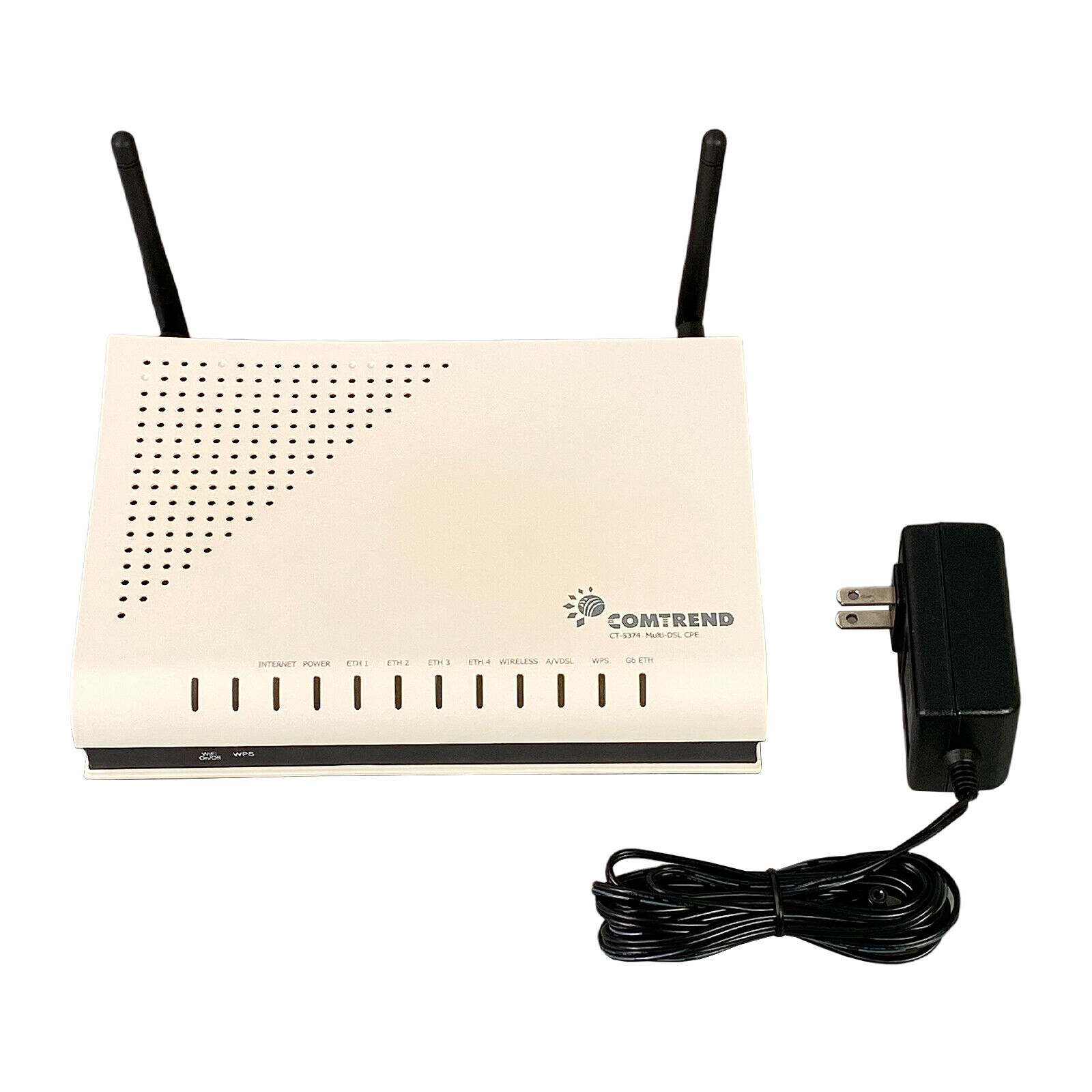 Comtrend CT-5374 Multi DSL CPE Wireless Router 722419-045 with Adapter