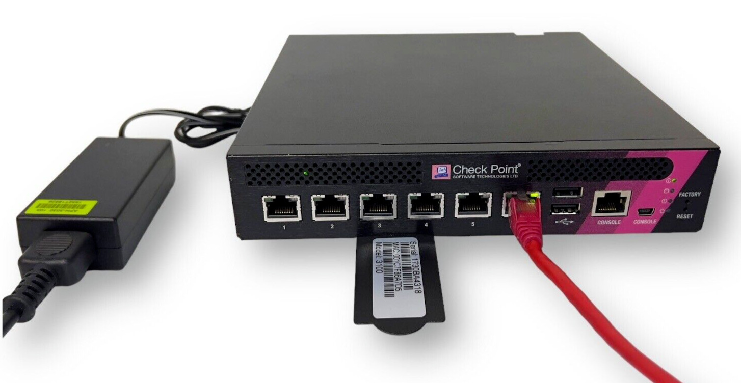 Check Point 3100 Security Gateway PB-10 3200 Security Appliance