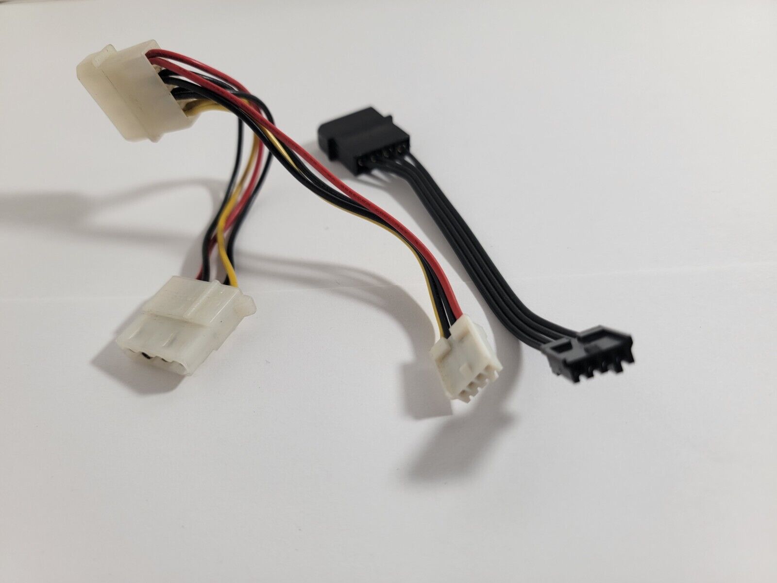 2x ACARD AEC-7720U - Board Power Cable Connectors, 4-Pin To Molex - Untested