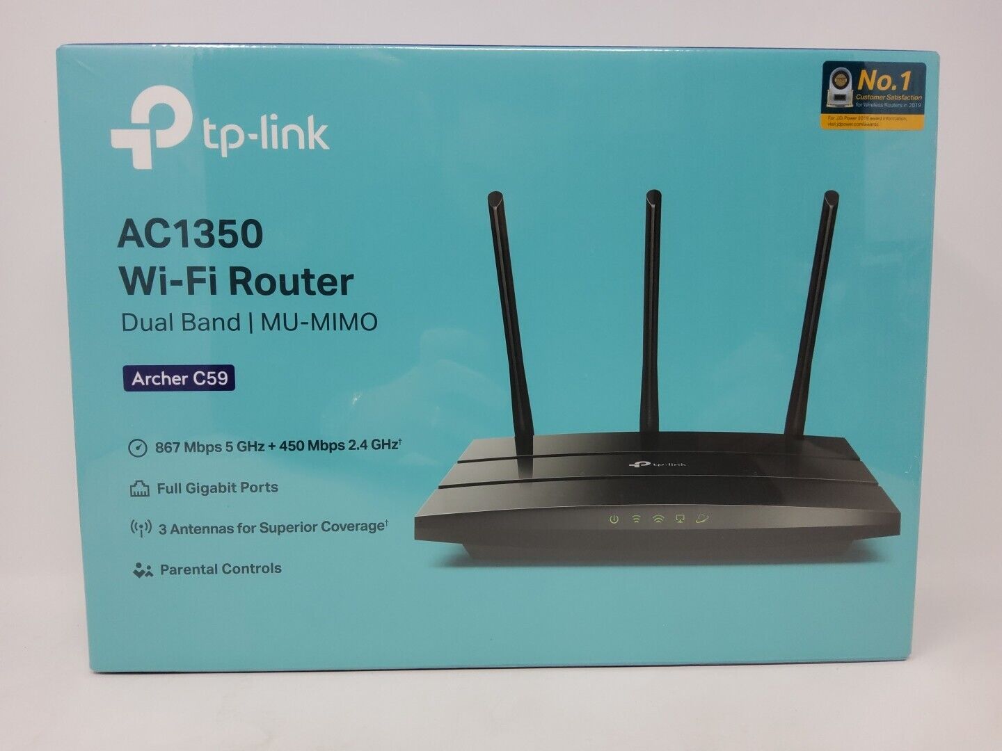 TP-Link Archer C59 AC1350 Wireless Dual Band MU-MIMO Gigabit Wi-Fi Router