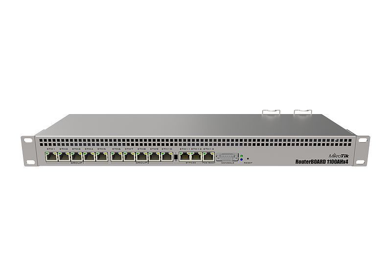 Mikrotik Router RB1100AHx4 13x Gigabit Ethernet ports 7.5Gbit Max Throughput