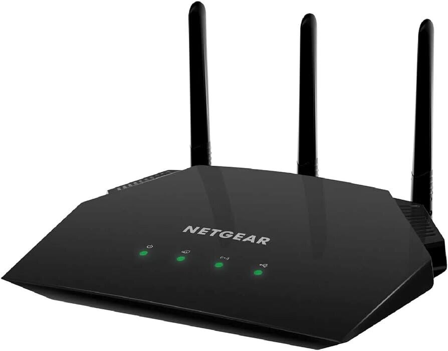 Netgear R6350 - AC1750 Smart WiFi Router - 802.11 AC Dual Band Gigabit - Black
