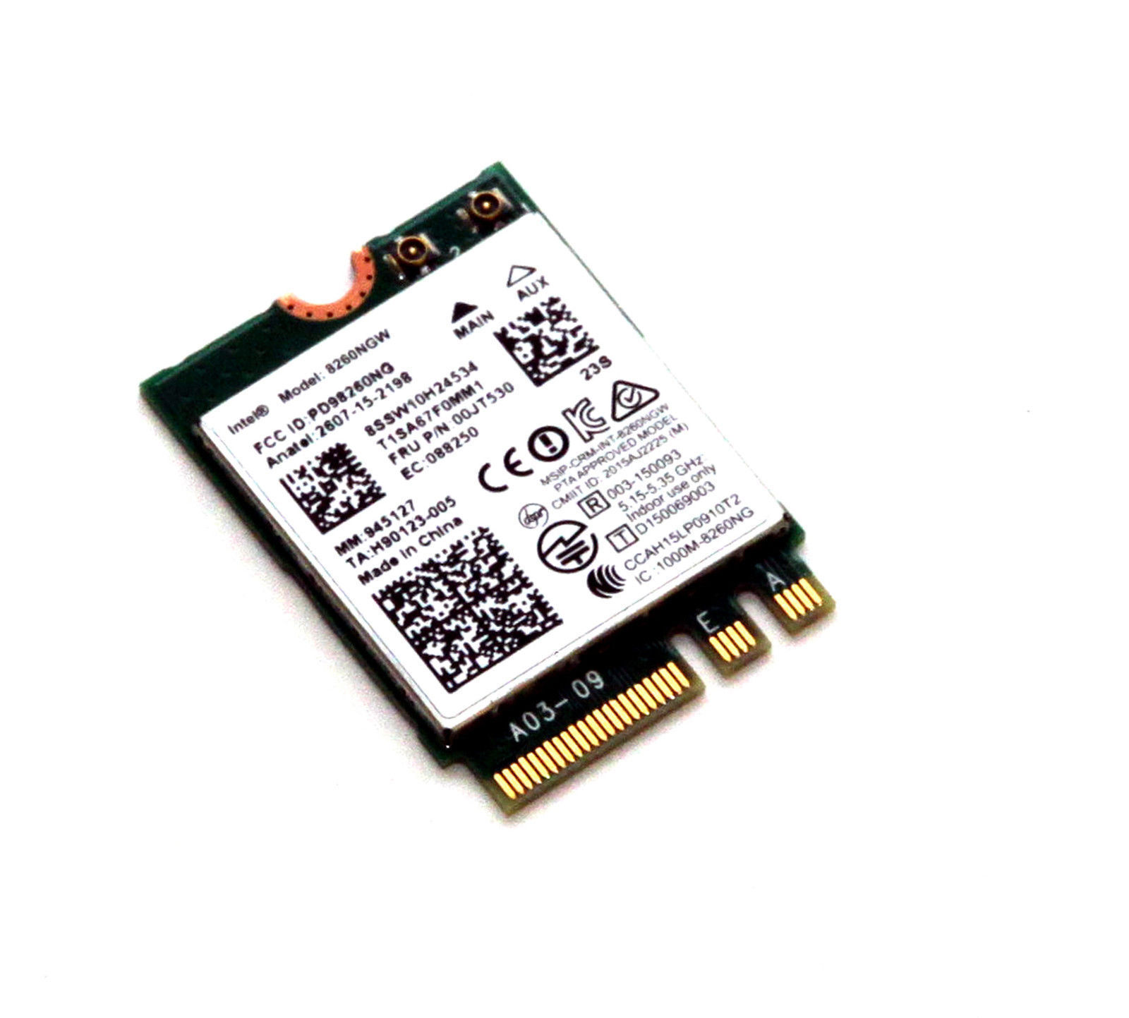 Lenovo Thinkpad T460 Series Wireless Wifi Card 8260NGW 00JT530 Tested Good