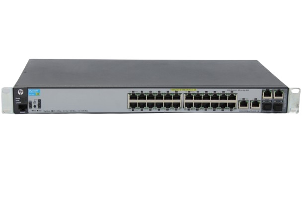 HP J9138A 2520-24-PoE Ethernet Switch 24 x 10/100/1000 Base T Ports