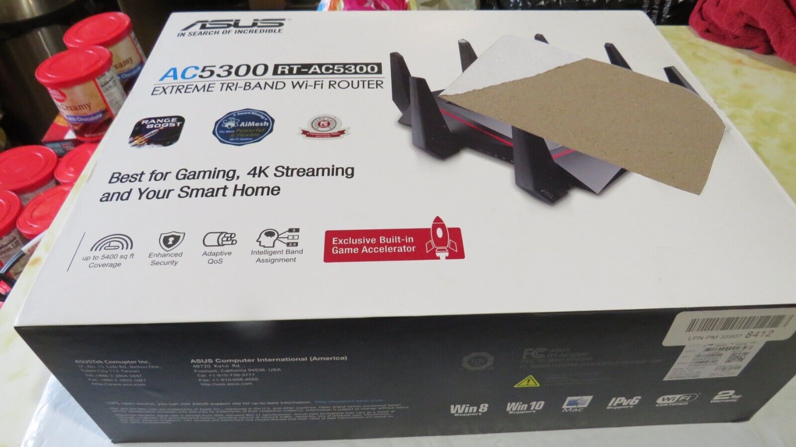 ASUS Gaming Router RT-AC5300 Tri-Band Wi-Fi Router