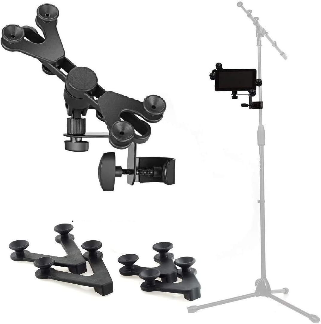 Hola HM-MTH Music Stand iPad Tablet Holder Mount Fits Devices from 6 to 15\