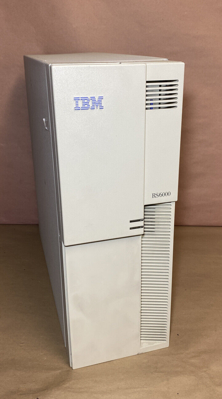 IBM RS/6000 43P Model 140 PowerPC  604e 192 MB Memory 2x9GB SCSI HDD Server 7043