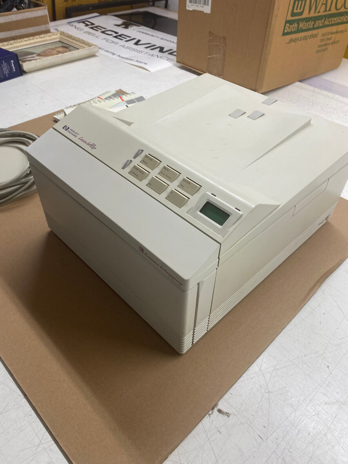 HP LaserJet 3p IIIp 1992 Monochrome Printer 33481A Great Condition