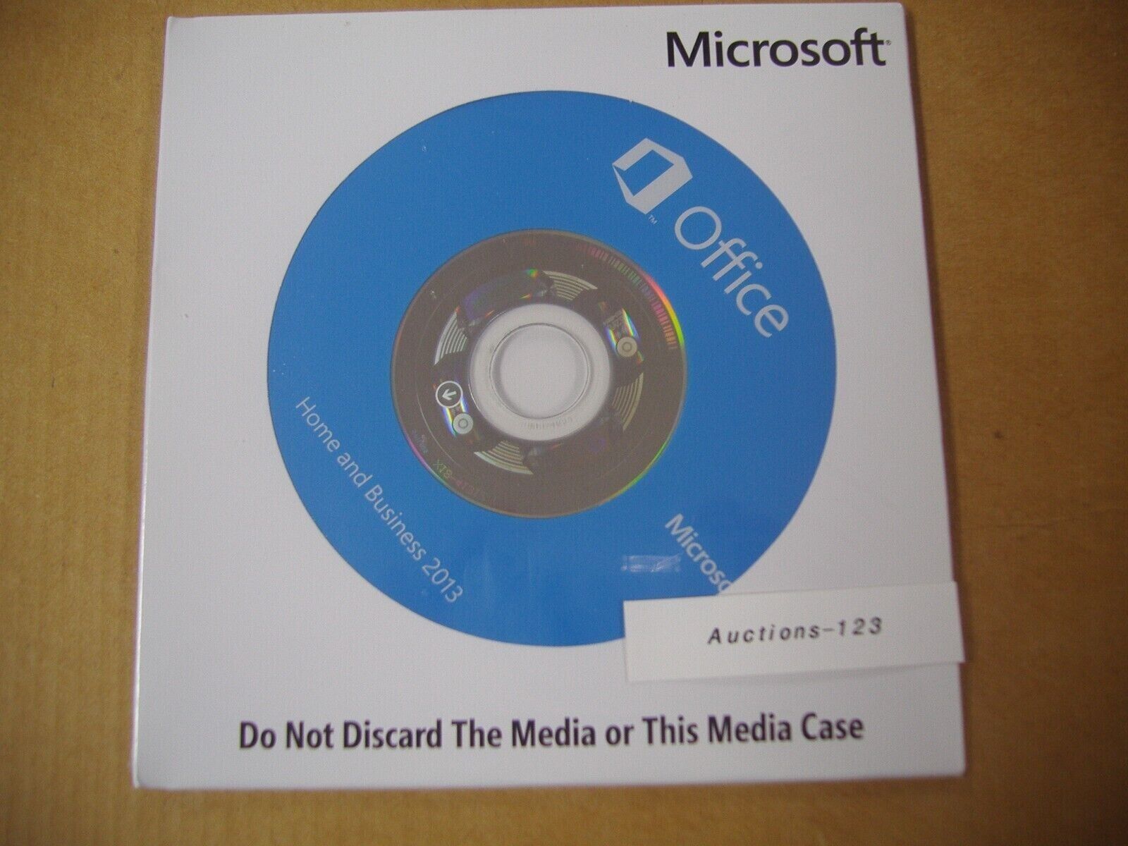 MS Microsoft Office 2013 Home and Business Full English Version DVD =NEW SEALED=