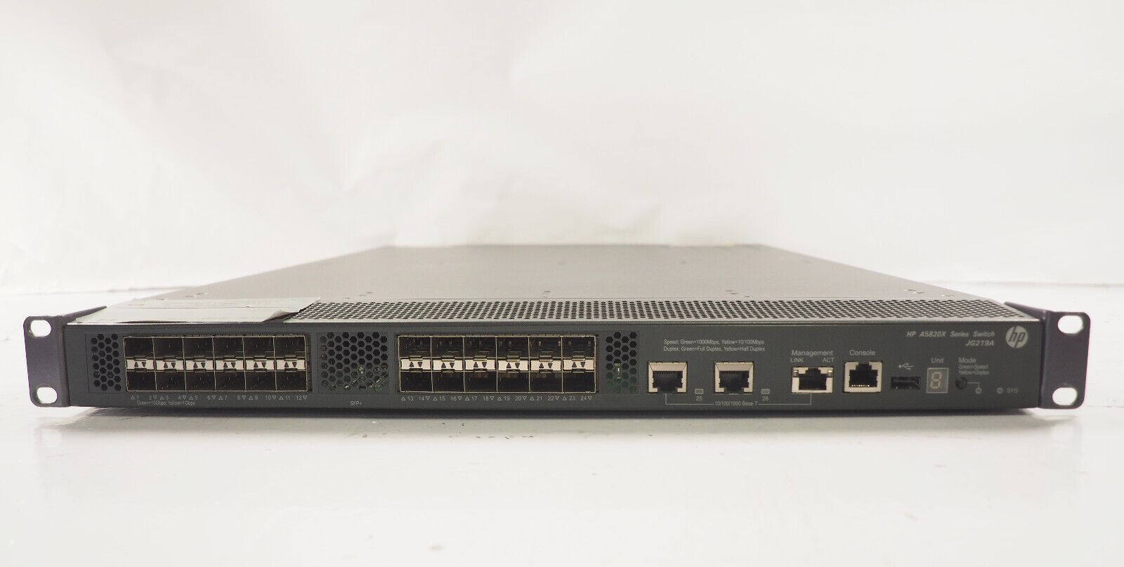 HP JG219A Procurve FlexFabric A5820AF-24XG 24-Port Rack Mountable Network Switch