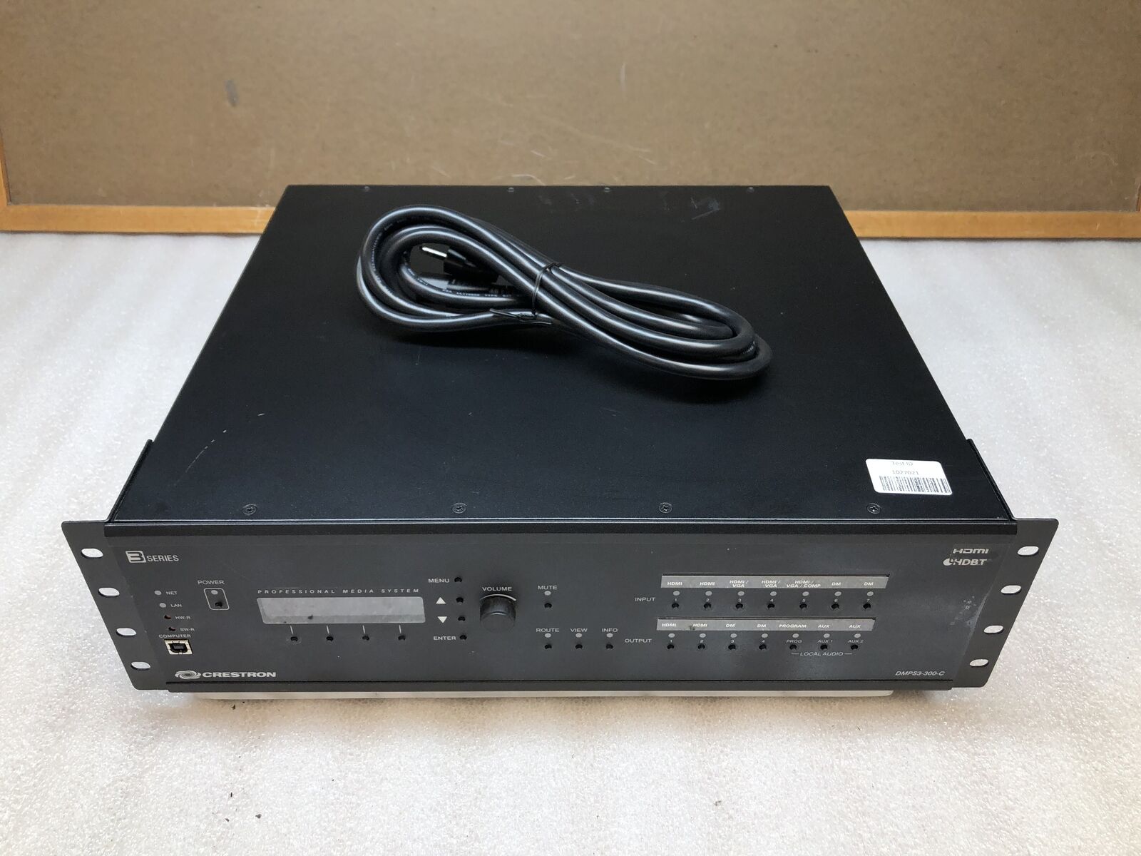 Crestron DMPS3-300-C 3-Series Digital Media Presentation System Control Router