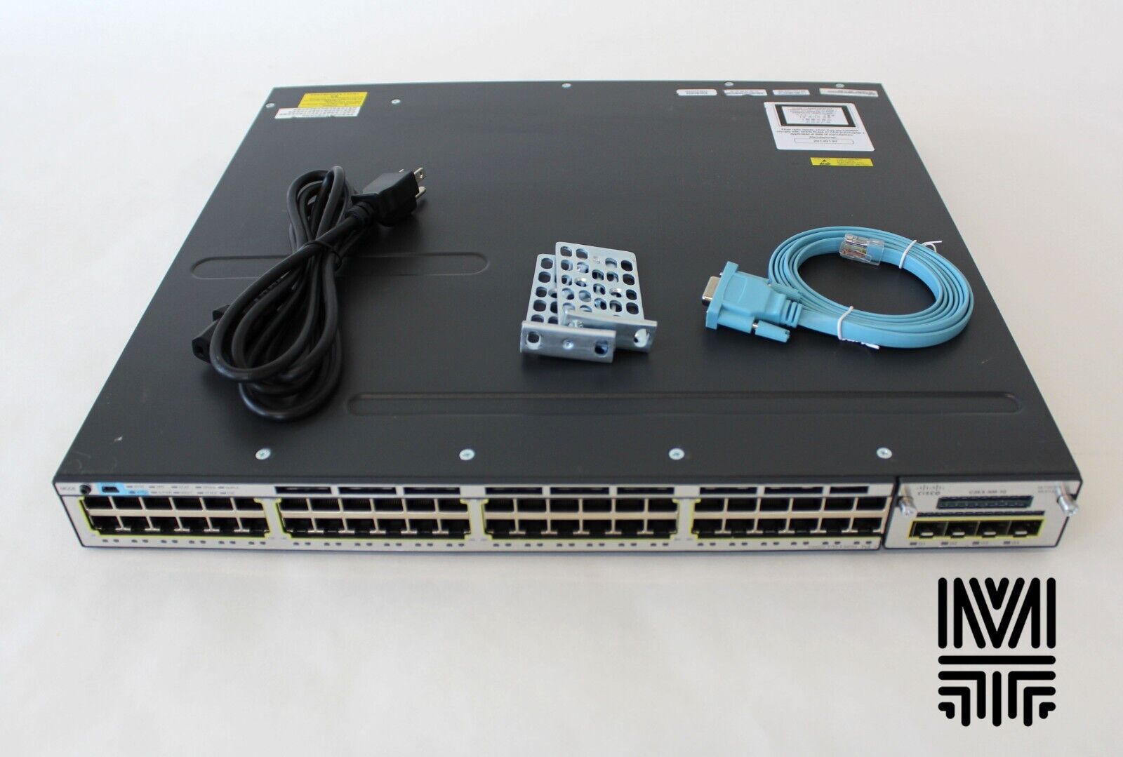 Cisco WS-C3750X-48P-L Catalyst 3750X Switch 48 1GE PoE+ Ports 715WAC LANBASE