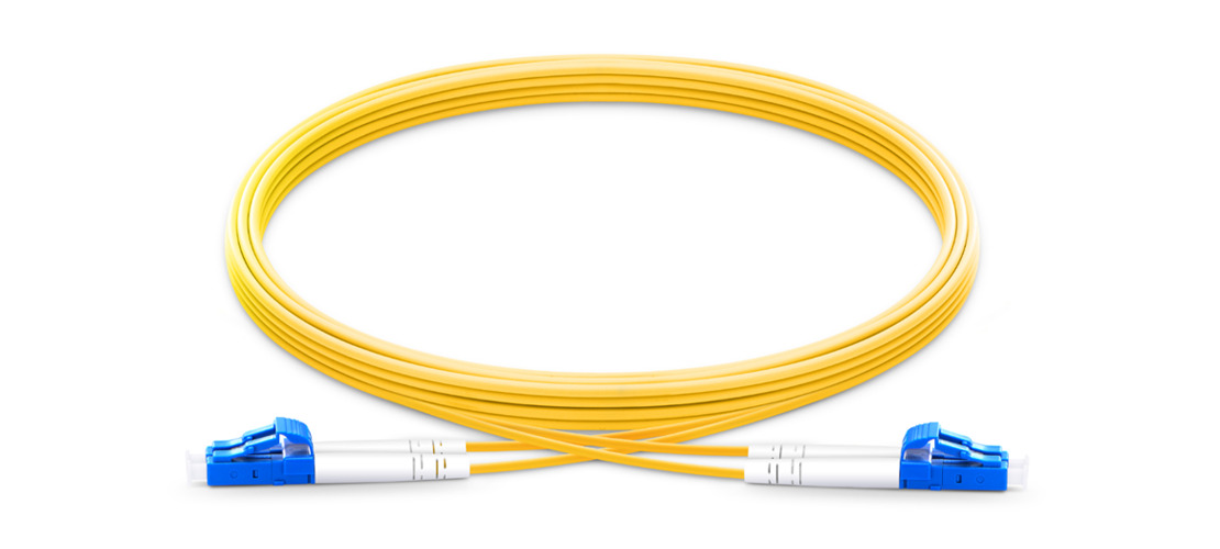 200m LC UPC to LC UPC Duplex OS2 Single Mode PVC 2.0mm Fiber Optic Patch cable