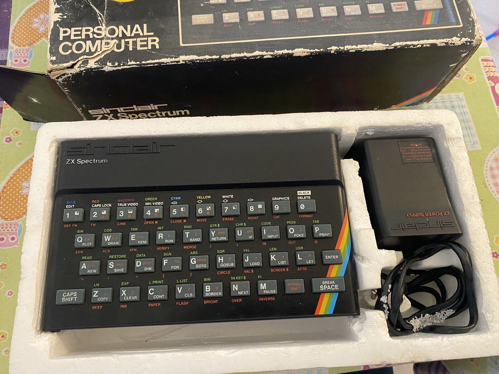 Rare Vintage Computer Sinclair Zx Spectrum