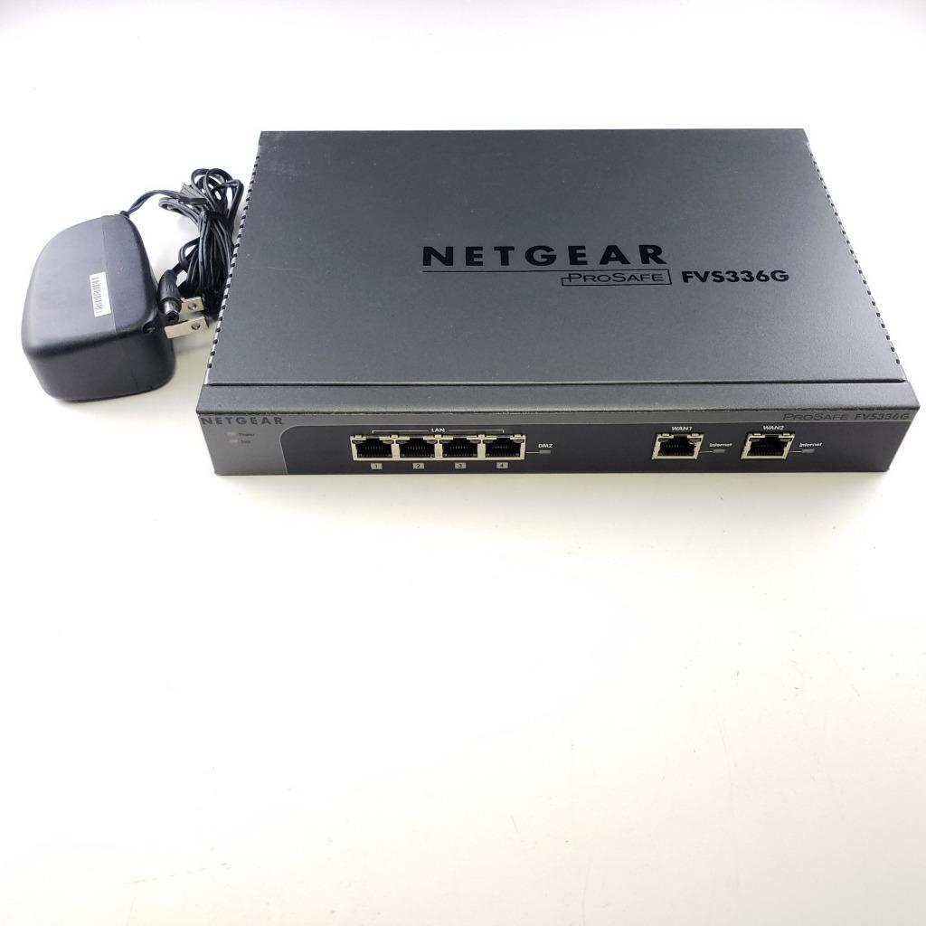 Netgear ProSafe FVS336G V2 Dual Wan Gigabit SSL VPN Firewall