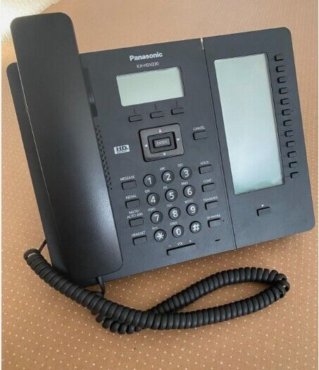 5 Pack of Panasonic KX-HDV230B SIP Telephone Sets