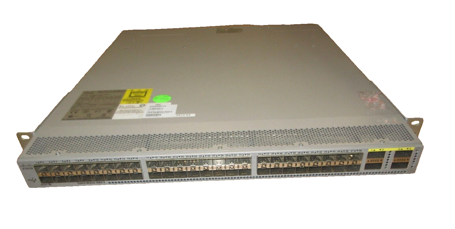 Cisco N3K-C3064PQ-10GX (BAD PORT RETENTION ON SOME PORTS)