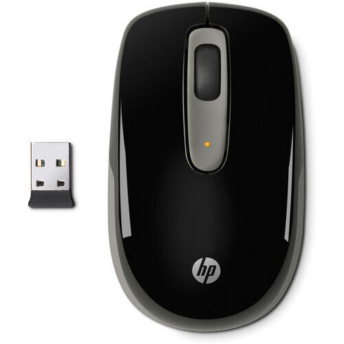 New HP 2.4GHz Wireless Optical Mobile Travel Mouse LB454AA For Laptops and PCs