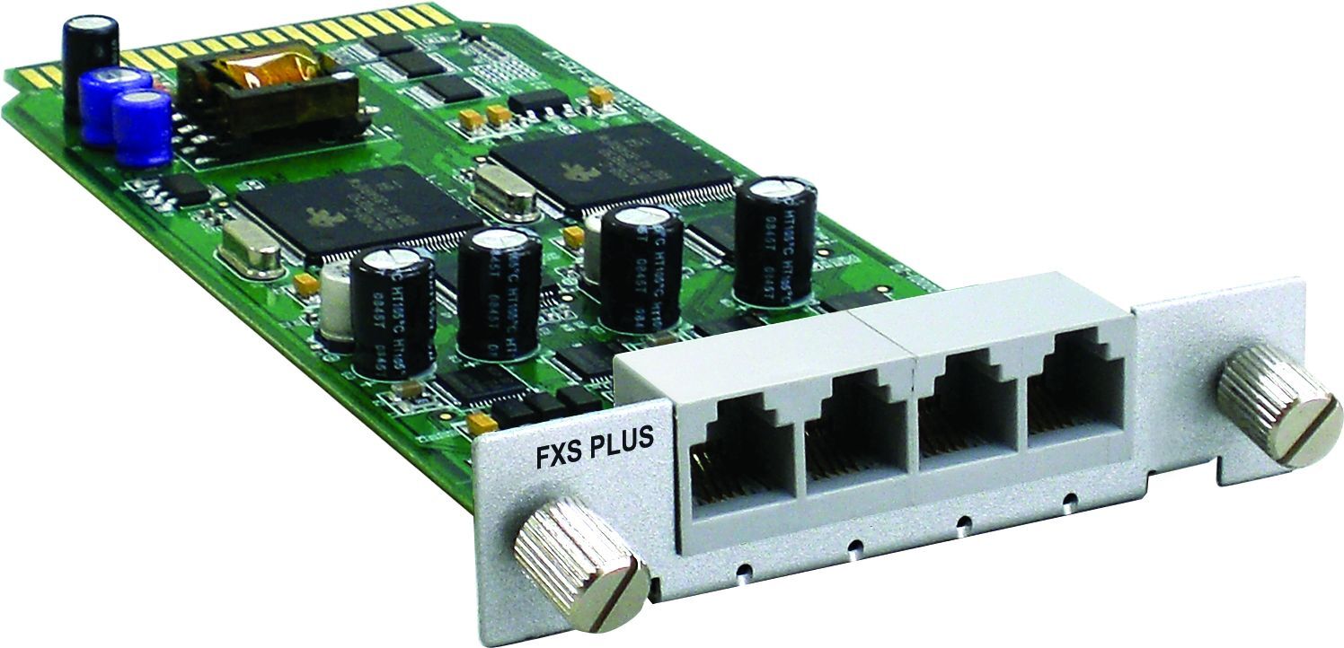 DrayTek 4-Port FXS Plus Module Card (DRA/33FXS+)
